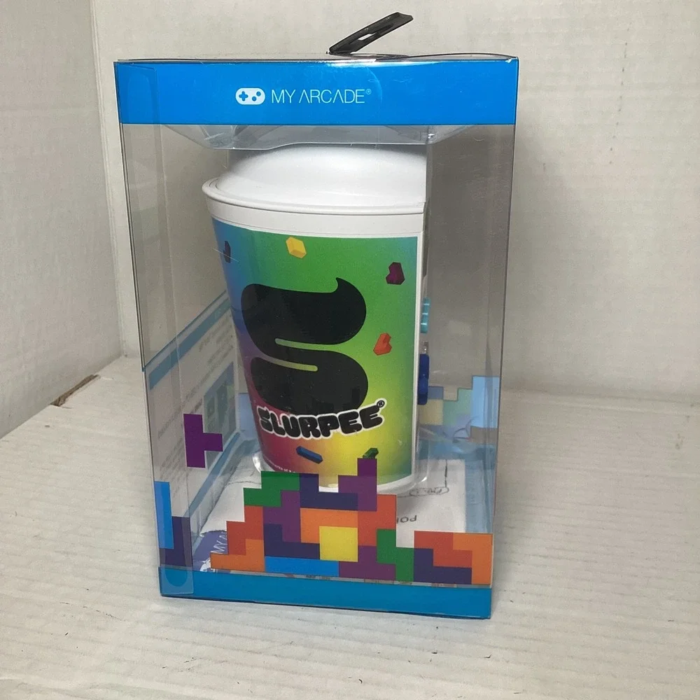 My Arcade Slurpee Tetris Portable Gaming System Handheld DGUNL-7075 New